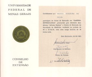 1981-04 – CERTIFICADO UNIVERSIDADE FEDERAL DE MINAS GERAIS