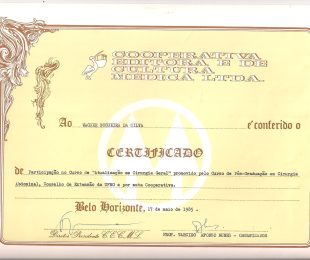 1985-05 – CURSO DE ATALIZACAO EM CIRURGIA GERAL