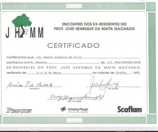 1995-03- XII ENCONTRO DOS EX-RESIDENTES DO PROF JOSE HENRIQUE DA MATTA MACHADO