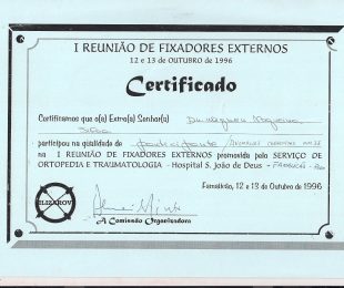 1996-10 I REUNIAO DE FIXADORES EXTERNOS