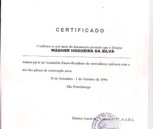 1996-10- SEMINARIO RUSSO-BRASILEIRO DE OSTEOSINTESE EPIOSSEA