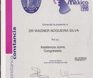 1998-03- XXIV CONGRESSO NACIONAL DE ORTOPEDIA – MEXICO