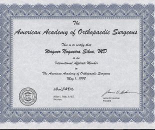 1998-05- AMERICAN ACADEMY OF ORTHOPAEDIC SURGEOUNS