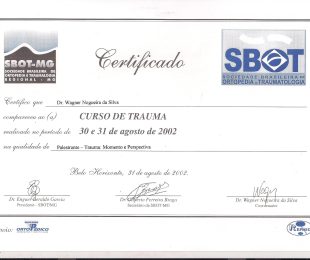 2002-08- CURSO DE TRAUMA