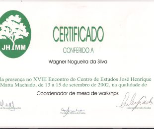 2002-09- XVIII ENCONTRO DO CENTRO DE ESTUDOS JOSE HENRIQUE DA MATTA MACHADO