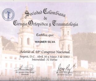 2003-04- 48 CONGRESO NACIONAL BOGOTA