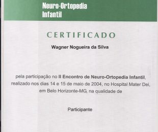 2004-05- II ENCONTRO DE NEURO-ORTOPEDIA INFANTIL