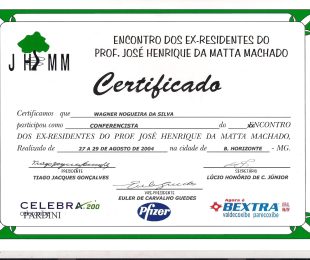 2004-08- ENCONTRO DOS EX RESIDENTES DO PROF JOSE HENRIQUE DA MATTA MACHADO