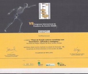 2004-10- VII CONGRESSO INTERNACIONAL DE FIXADORES DO COMITE ASAMI
