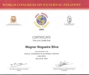 2005-05- WORLD CONGRESS ON EXTERNAL FIXATION
