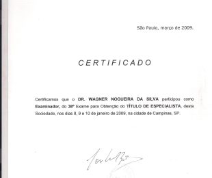 2009-01 – 38 EXAME PARA OBTENCAO DO TITULO DE ESPECIALISTA