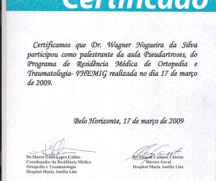 2009-03 – PROGRAMA DE RESIDENCIA MEDICA DE ORTOPEDIA E TRAUMATOLOGIA – FHEMIG