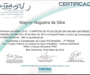 2010-05 – II SIMPOSIO DE ATUALIZACAO EM TRAUMA ORTOPEDICO