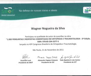 2011-11- SBOT – 1000 PERGUNTAS E RESPOSTAS COMENTADAS EM ORTOPEDIA E TRAUMATOLOGIA – 2 EDICAO