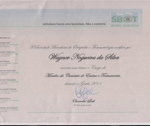 2011-12- SBOT – MEMBRO DA COMISSAO DE ENSINO E TREINAMENTO