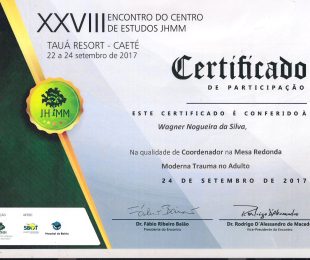 2017-09 – XXVIII ENCONTRO DO CENTRO DE ESTUDOS JHMM