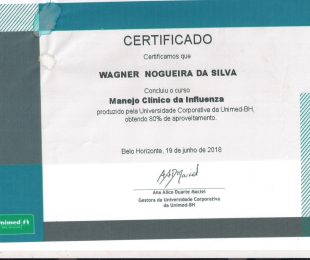 2018-06 – UNIMED UNIVERSIDADE CORPORATIVA – MANEJO CLINICO DA INFLUENZA