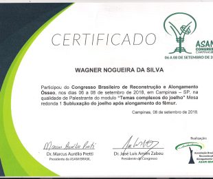 2018-09 -CONGRESSO BRASILEIRO DE RECONSTRUCAO E ALONGAMENTO OSSEO