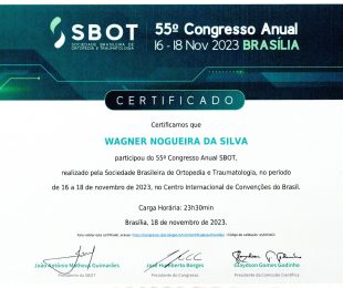 SBOT – 55 CONGRESSO ANUAL