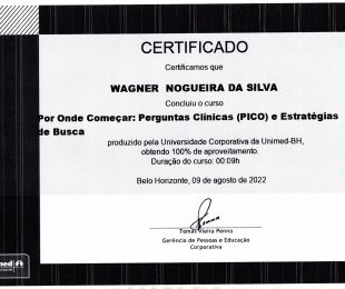 CURSO UNIMED – POR ONDE COMEÇAR: PERGUNTAS CLÍNICAS