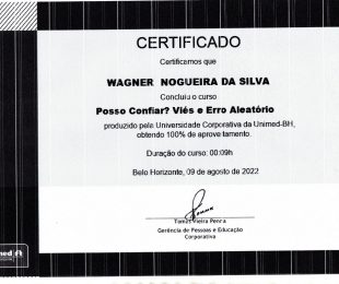 CURSO UNIMED – POSSO CONFIAR? VIÉS E ERRO ALEATÓRIO