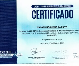 XXX CBTO 2025- CONGRESSO BRASILEIRO DE TRAUMA ORTOPÉDICO