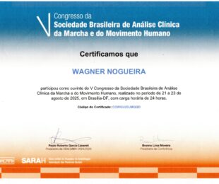 V CONGRESSO DA SOCIEDADE BRASILEIRA DE ANALISE CLINICA DA MARCHA E DO MOVIMENTO HUMANO